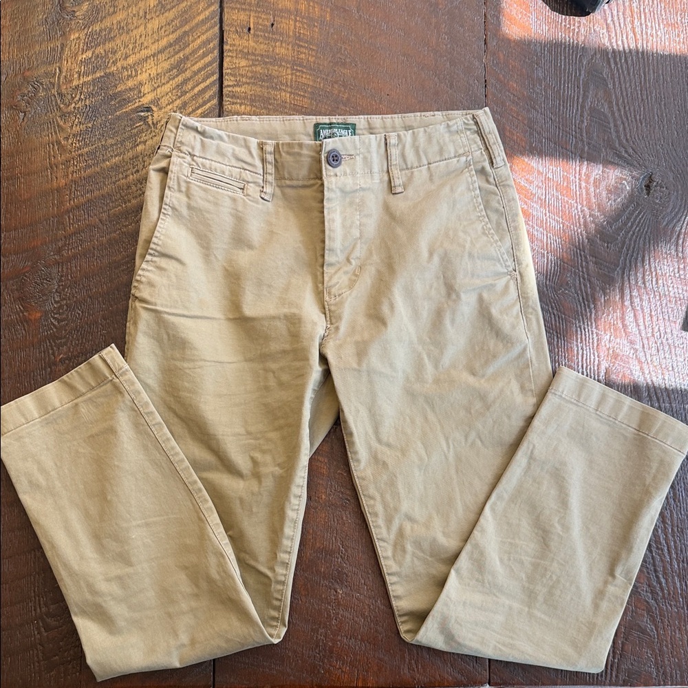 American Eagle Outfitters Khaki Chino Pants Men’s 28x30 Tan